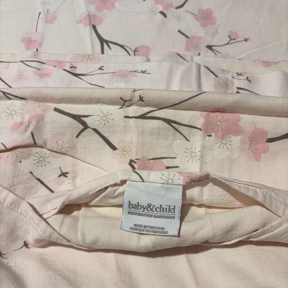 Restoration Hardware Duvet Cover (Cherry blossom)